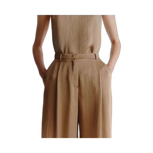 Pleated Casual Pants
