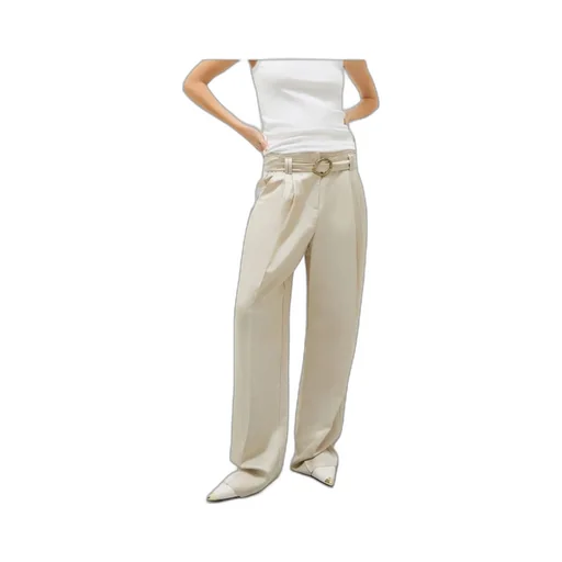 Pleated Casual Pants