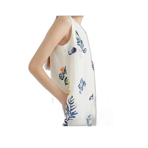 Flared Poplin Dress