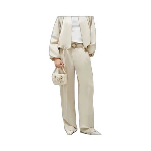 Pleated Casual Pants