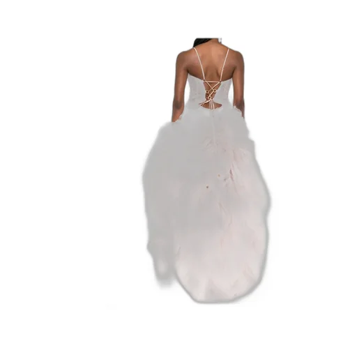 Strapless Design Dress