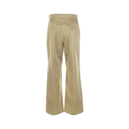 Nabis Button Detailed Wide Leg Trousers