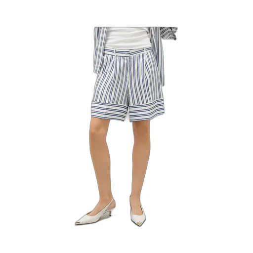 Linen And Cotton Shorts