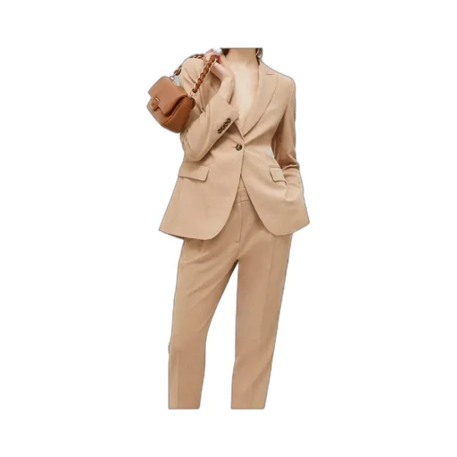 Long-Sleeved Suit Coat