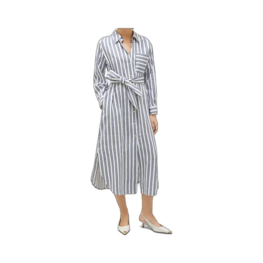 Striped Shirt Dress