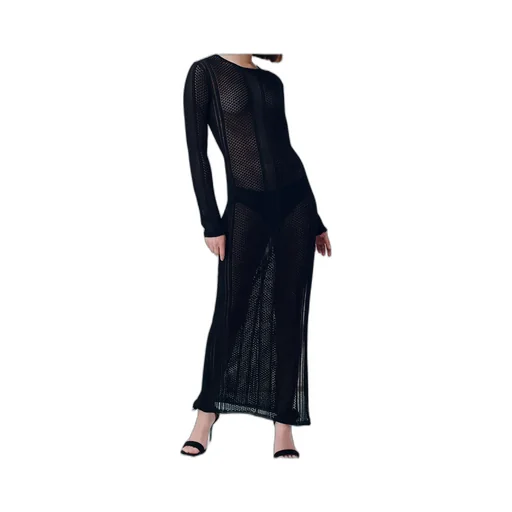Hollow Knit Dress