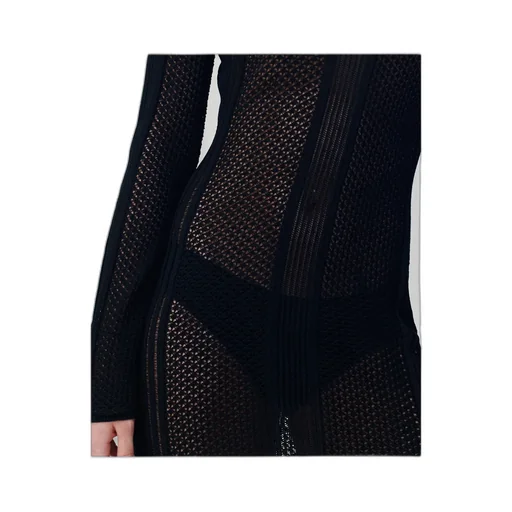 Hollow Knit Dress