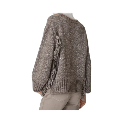 Fringed Mohair Sweater