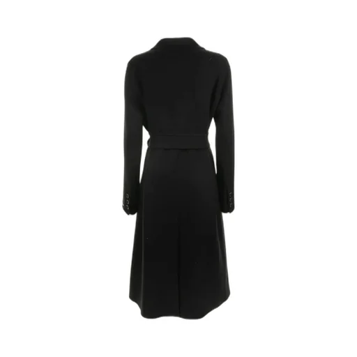 Zambia Double-Breasted Belted Coat
