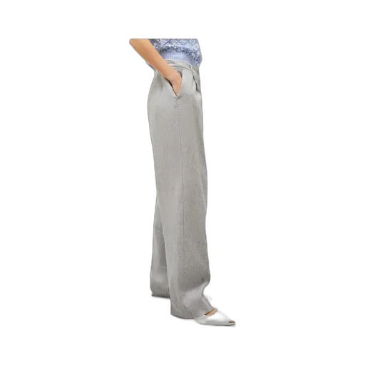 Stretch Linen-Blend Trousers