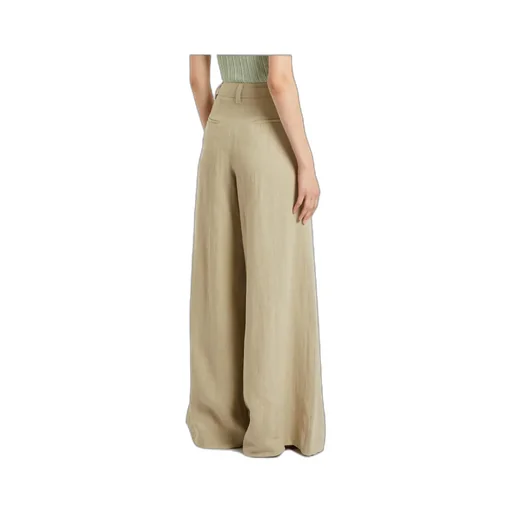 Wide-Leg Casual Pants