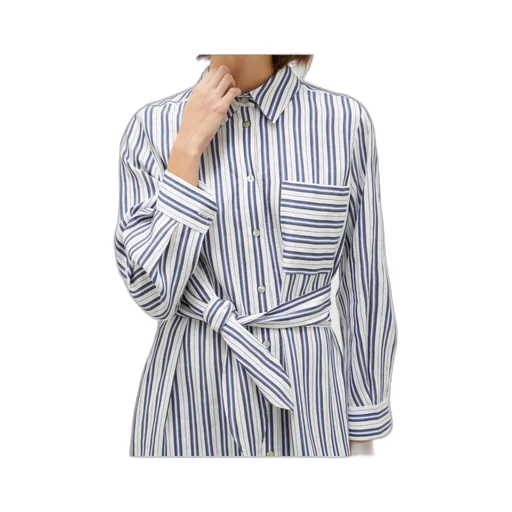 Striped Shirt Dress