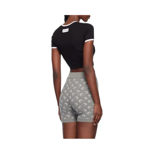 Moon Embroidered Crop Top