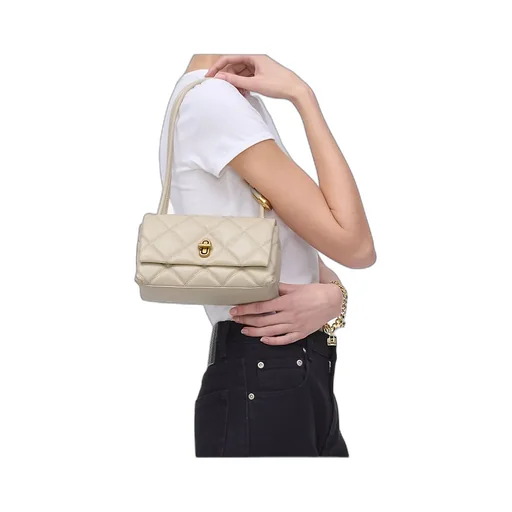 The Quilted Mini Dual Shoulder Bag