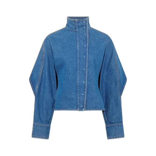 Moon Laser Denim Ls Shirt
