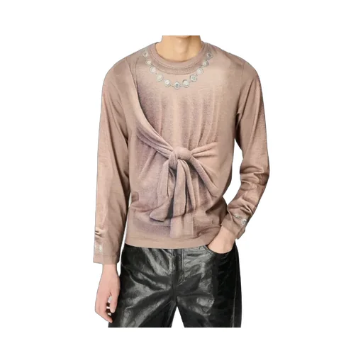 Trompe L'oeil Long Sleeved T-Shirt