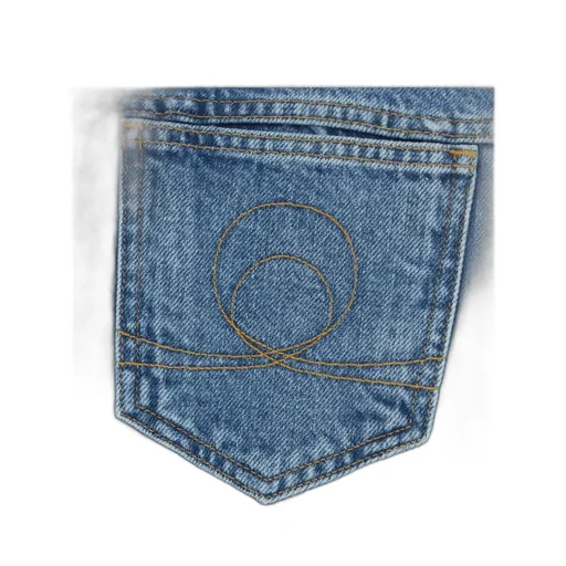 Moon Laser Wash Denim Jacket