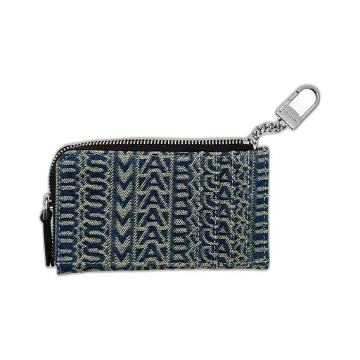 The Monogram Denim Wallet