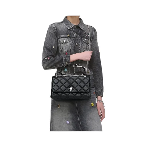 The Quilted Dual Convertible Shoulder Bag