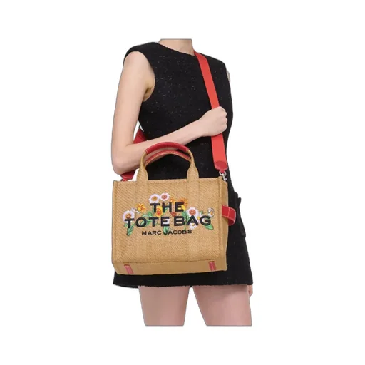 The Daisy Woven Medium Tote Bag