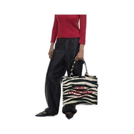 The Zebra Printed Large Tote Bag
