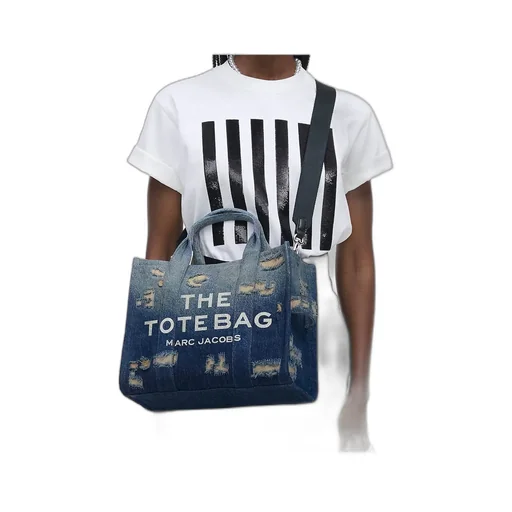 The Rip And Repair Denim Medium Tote Bag