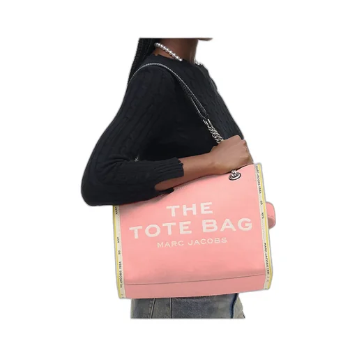 The Denim Chain Medium Tote Bag