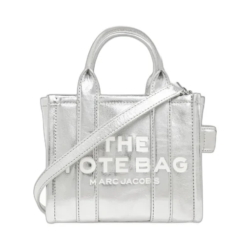 The Metallic Crossbody Tote Bag