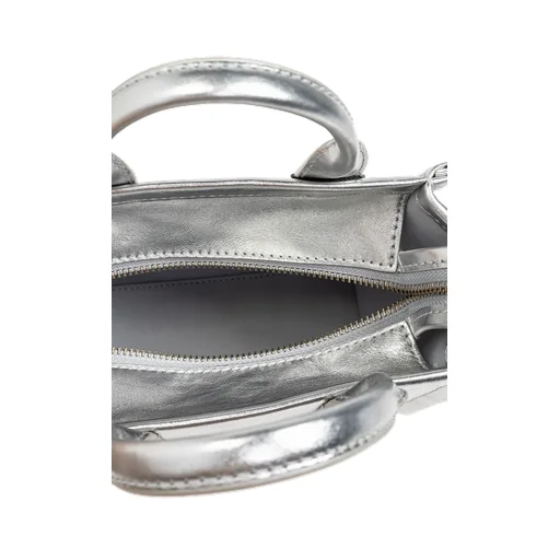 The Metallic Crossbody Tote Bag