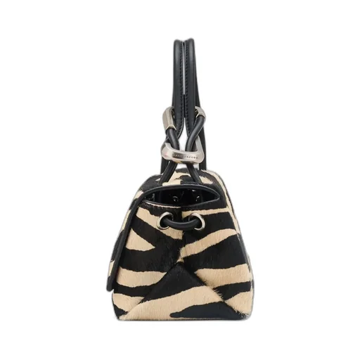 The Zebra Printed Mini Dual Bag