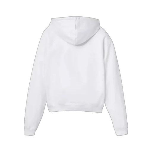 Logo Embroidered Drawstring Hoodie