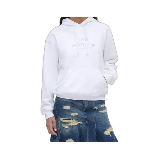 Logo Embroidered Drawstring Hoodie