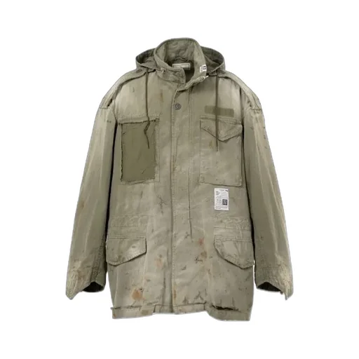 Drawstring Hooded Jacket