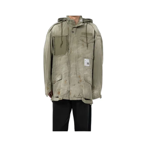 Drawstring Hooded Jacket