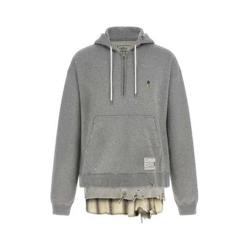 Triple Layered Half-Zip Hoodie