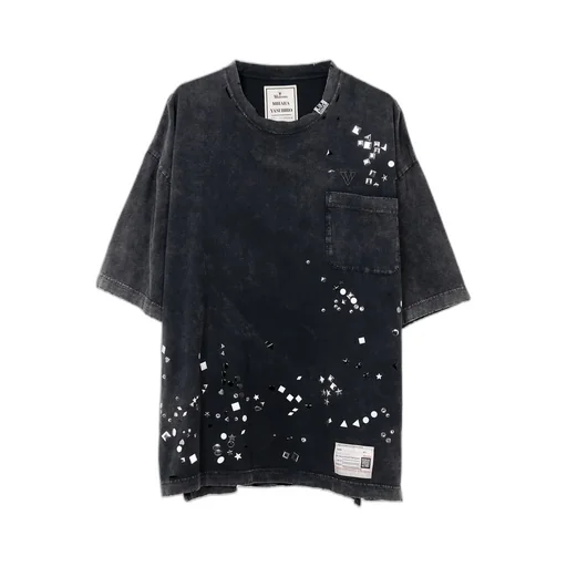 Embellished Bleached T-Shirt