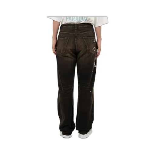 Embellished Denim Pants