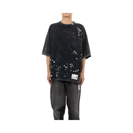 Embellished Bleached T-Shirt