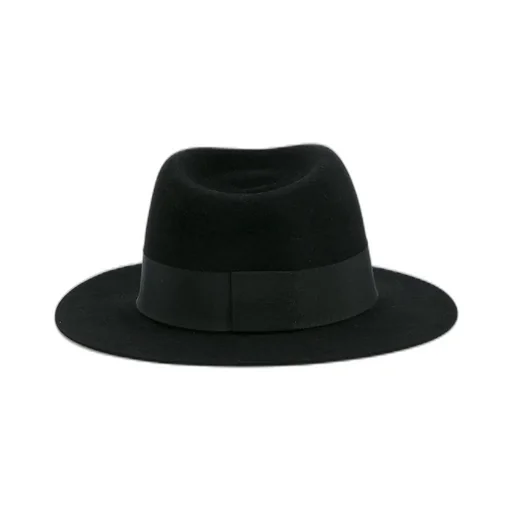 Maison Michel Andre Logo Plaque Fedora Hat