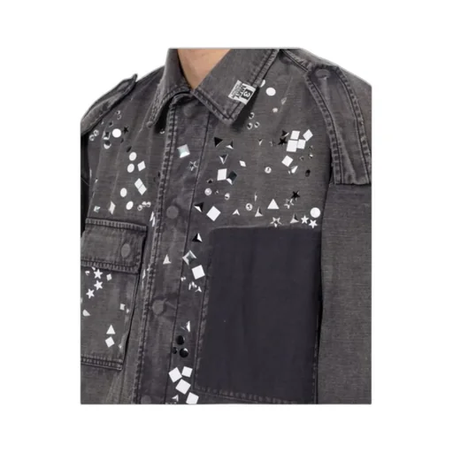 Embellished Military Shirt