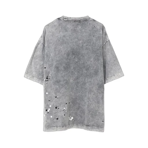 Embellished Bleached T-Shirt