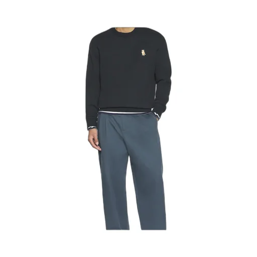 Fox-Embroidered Cotton Sweatshirt
