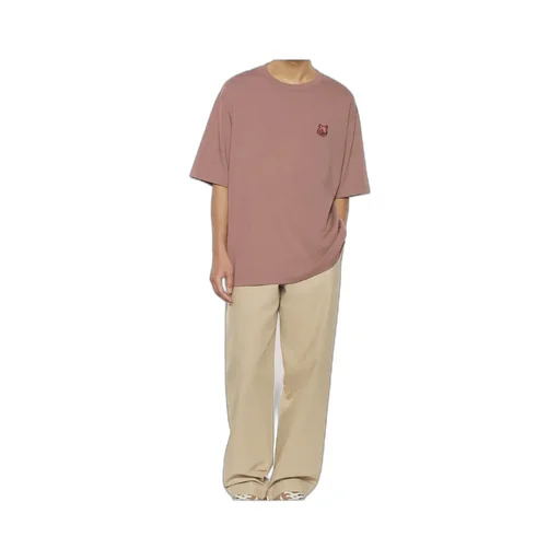 Bold Fox Head Patch Crewneck T-Shirt