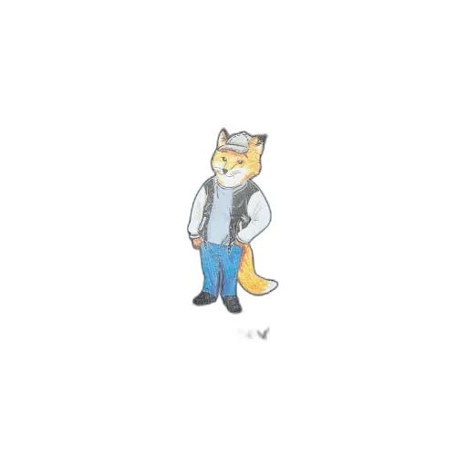Fox-Embroidered Cotton T-Shirt
