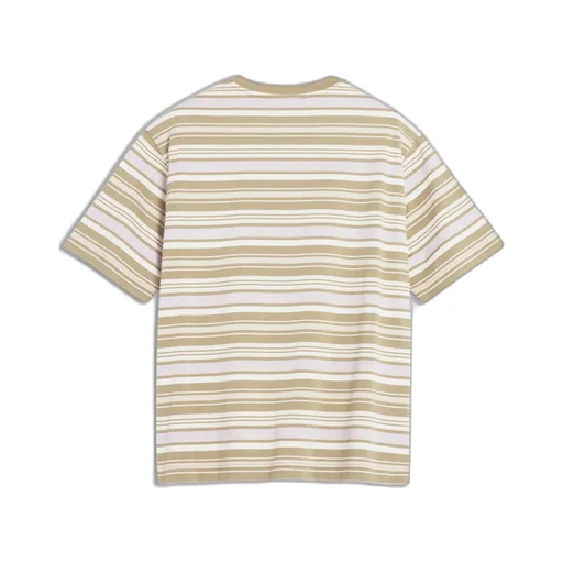 Crafted Profile Fox Striped Oversize Tee-Shirt