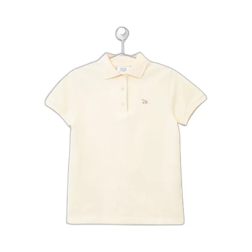 Logo Embroidered Short-Sleeved Polo Shirt