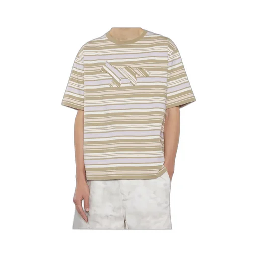 Crafted Profile Fox Striped Oversize Tee-Shirt