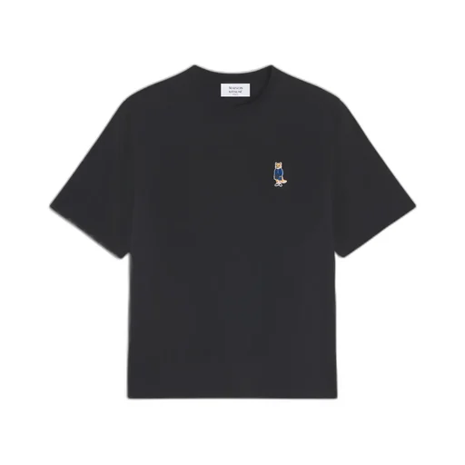 Fox-Embroidered Cotton T-Shirt