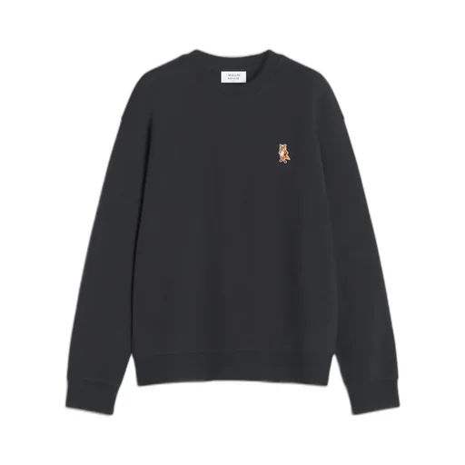 Fox-Embroidered Cotton Sweatshirt