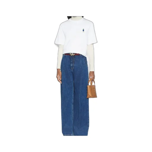 Dressed Fox Embroidered T-Shirt